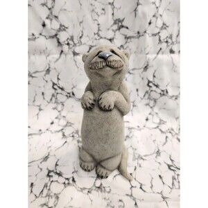 QUARRY CRITTERS SECOND NATURE DESIGN OSCAR THE OTTER FIGURINE NWOT Or Box